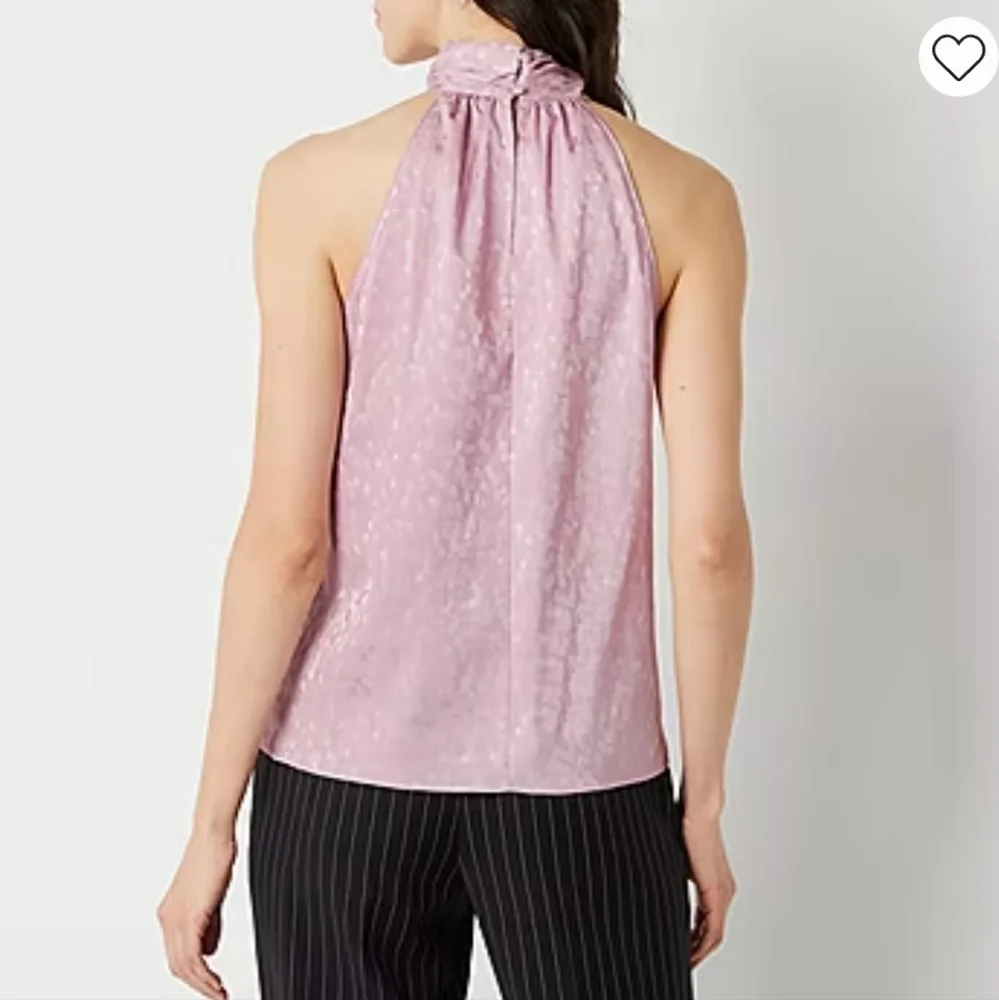 Worthington Sleeveless Halter Neck Top - Picture 3 of 6